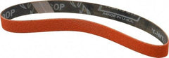 Norton - 3/4" Wide x 18" OAL, 60 Grit, Ceramic Abrasive Belt - Ceramic, Medium, Coated, Y Weighted Cloth Backing, Series R980 - A1 Tooling