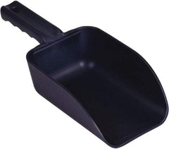 Remco - 32 oz Blue Polypropylene & Semi-Ferrous Additive Flat Bottom Scoop - 4.3" Wide x 3" Deep Bowl, 11-1/2" OAL - A1 Tooling