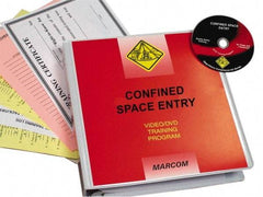 Marcom - Confined Space Entry, Multimedia Training Kit - 19 Minute Run Time DVD, English and Spanish - A1 Tooling