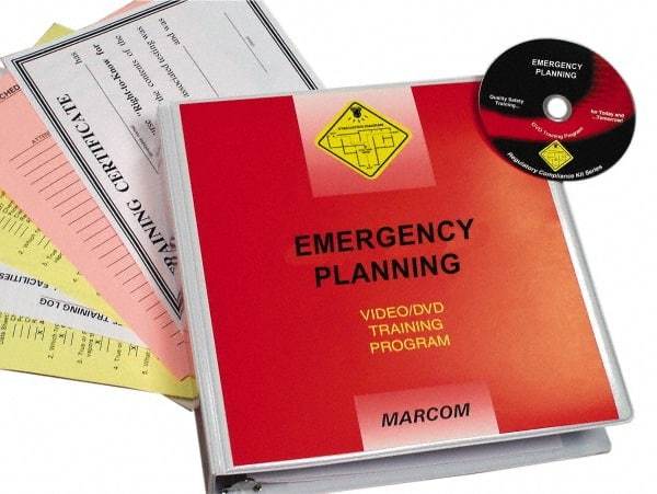 Marcom - Emergency Planning, Multimedia Training Kit - DVD, English - A1 Tooling