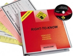 Marcom - Right to Know for Building and Construction Companies, Multimedia Training Kit - DVD, English - A1 Tooling