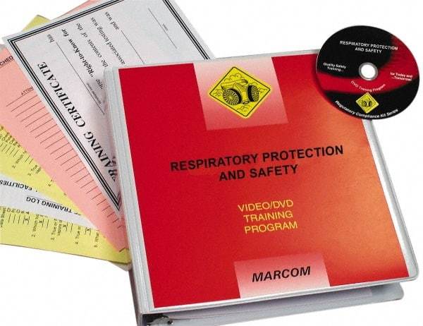 Marcom - Respiratory Protection and Safety, Multimedia Training Kit - DVD, English - A1 Tooling