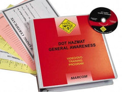 Marcom - DOT HazMat General Awareness, Multimedia Training Kit - 17 Minute Run Time DVD, English and Spanish - A1 Tooling