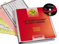 Marcom - DOT In-Depth HazMat Security, Multimedia Training Kit - 16 Minute Run Time DVD, English and Spanish - A1 Tooling