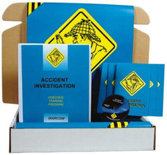 Marcom - Accident Investigation, Multimedia Training Kit - 13 Minute Run Time DVD, English and Spanish - A1 Tooling