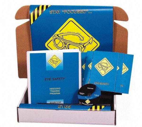 Marcom - Eye Safety, Multimedia Training Kit - DVD, English - A1 Tooling