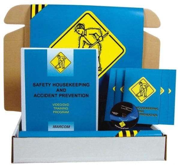 Marcom - Safety Housekeeping and Accident Prevention, Multimedia Training Kit - DVD, English - A1 Tooling