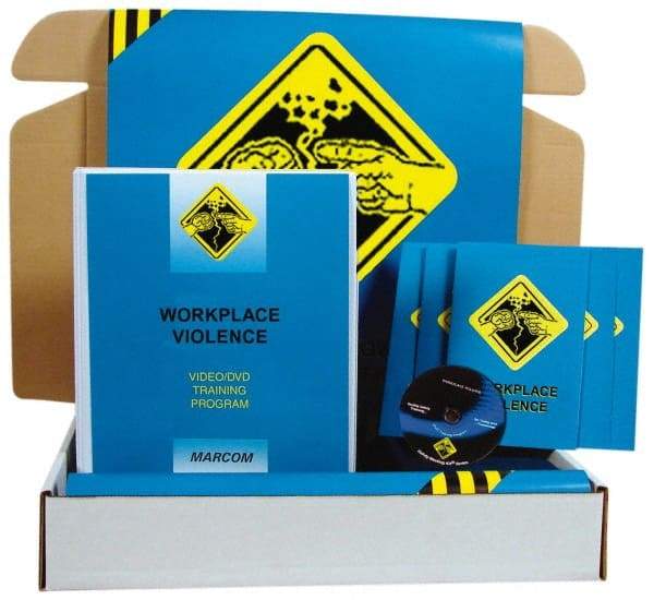 Marcom - Workplace Violence, Multimedia Training Kit - 14 Minute Run Time DVD, English and Spanish - A1 Tooling