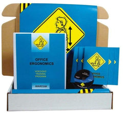 Marcom - Office Ergonomics, Multimedia Training Kit - 21 Minute Run Time DVD, English and Spanish - A1 Tooling