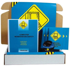 Marcom - Computer Workstation Safety, Multimedia Training Kit - 18 Minute Run Time DVD, English and Spanish - A1 Tooling