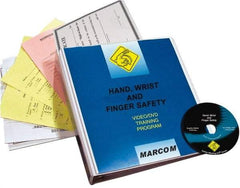 Marcom - Hand, Wrist and Finger Safety, Multimedia Training Kit - 12 Minute Run Time DVD, English and Spanish - A1 Tooling