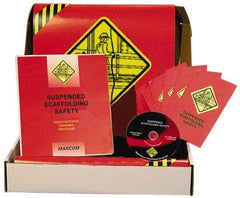 Marcom - Suspended Scaffolding Safety, Multimedia Training Kit - 20 Minute Run Time DVD, English and Spanish - A1 Tooling