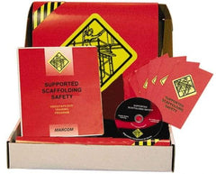 Marcom - Supported Scaffolding Safety, Multimedia Training Kit - 20 Minute Run Time DVD, English and Spanish - A1 Tooling