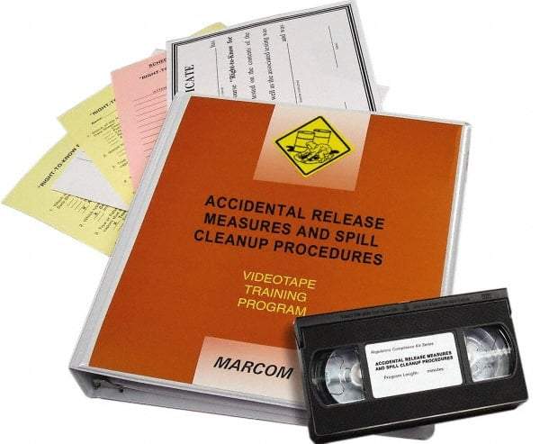 Marcom - Introduction to HAZWOPER Retraining, Multimedia Training Kit - 23 min Run Time DVD, English & Spanish - A1 Tooling