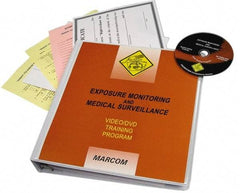 Marcom - Exposure Monitoring & Medical Surveillance, Multimedia Training Kit - 20 min Run Time DVD, English & Spanish - A1 Tooling