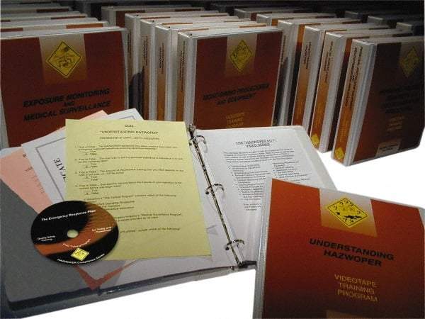 Marcom - All HAZWOPER Series Courses, Multimedia Training Kit - DVD, 23 Courses, English & Spanish - A1 Tooling