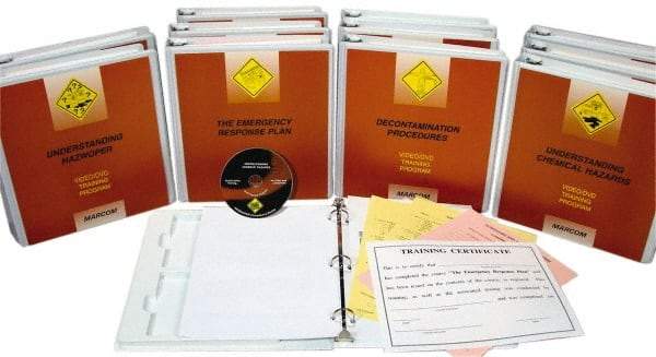 Marcom - Emergency Response: HazMat Technician Series, Multimedia Training Kit - DVD, 11 Course, English & Spanish - A1 Tooling