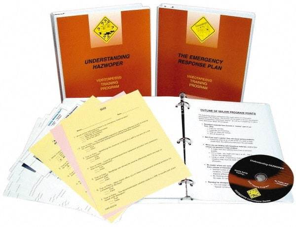 Marcom - Emergency Response: Awareness Training Series, Multimedia Training Kit - DVD, 2 Courses, English & Spanish - A1 Tooling