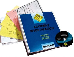 Marcom - Accident Investigation, Multimedia Training Kit - 13 Minute Run Time DVD, English and Spanish - A1 Tooling