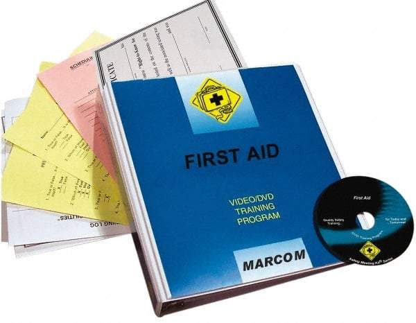 Marcom - First Aid, Multimedia Training Kit - 13 Minute Run Time DVD, English and Spanish - A1 Tooling