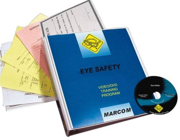 Marcom - Eye Safety, Multimedia Training Kit - 15 Minute Run Time DVD, English - A1 Tooling