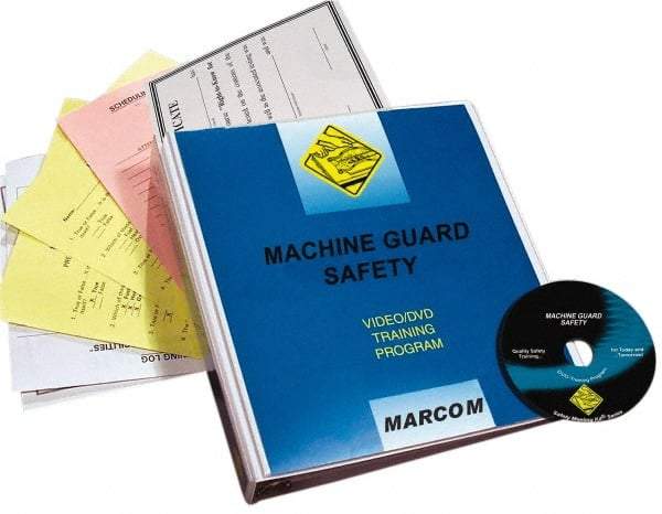 Marcom - Machine Guard Safety, Multimedia Training Kit - 19 Minute Run Time DVD, English and Spanish - A1 Tooling