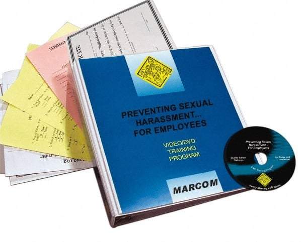 Marcom - Preventing Sexual Harassment for Employees, Multimedia Training Kit - 16 Minute Run Time DVD, English and Spanish - A1 Tooling