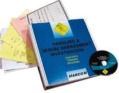 Marcom - Handling a Sexual Harassment Investigation, Multimedia Training Kit - 20 Minute Run Time DVD, English and Spanish - A1 Tooling