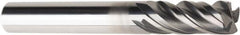 American Tool Service - 5/16", 4 Flute, Single End, Solid Carbide, 0.02" Corner Radius End Mill - 2-1/2" OAL, Right Hand Flute, 13/16" LOC, Right Hand Cut - A1 Tooling