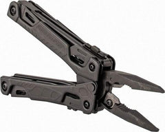 Leatherman - 16 Piece, Multi-Tool Set - Black, 6-1/2" OAL, 4-1/2" Closed Length - A1 Tooling