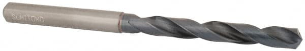 Sumitomo - 8.5mm 135° Solid Carbide Jobber Drill - TiAlCr/TiSi Finish, 127mm OAL - A1 Tooling