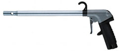 Guardair - 120 Max psi High Power Venturi Nozzle Pistol Grip Blow Gun - 3/8 NPT, 72" Tube Length, Aluminum - A1 Tooling