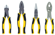 STANLEY® 4 Piece Bi-Material Plier Set - A1 Tooling