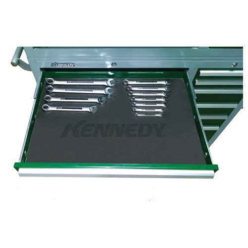 16 3/8″ × 16 3/8″ Roll Size - Drawer Liner for 21″ W × 18″ D - Work Station & Tool Stand - A1 Tooling