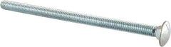 Value Collection - 5/16-18 UNC 5-1/2" Length Under Head, Standard Square Neck, Carriage Bolt - Grade 5 Steel, Zinc-Plated Finish - A1 Tooling