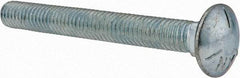 Value Collection - 3/8-16 UNC 3-1/4" Length Under Head, Standard Square Neck, Carriage Bolt - Grade 5 Steel, Zinc-Plated Finish - A1 Tooling