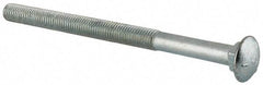 Value Collection - 5/8-11 UNC 9" Length Under Head, Standard Square Neck, Carriage Bolt - Grade 5 Steel, Zinc-Plated Finish - A1 Tooling