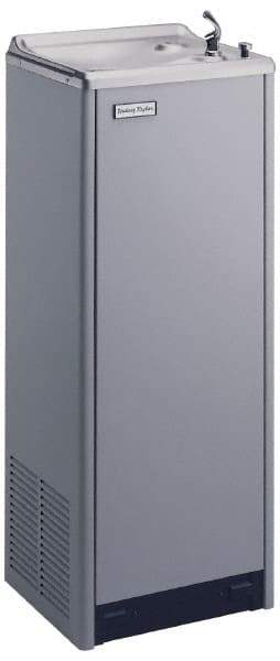 Halsey Taylor - 8 GPH Cooling Capacity Deluxe Floor Standing Water Cooler & Fountain - 0.16 hp, Optional Glass Filler Sold Separately - A1 Tooling