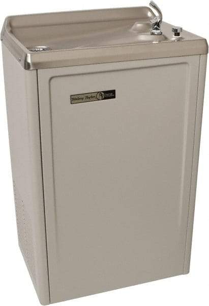 Halsey Taylor - 7.6 GPH Cooling Capacity Deluxe Standard Wall-Mounted Water Cooler & Fountain - Vinyl Cabinet, 20 to 105 psi, 120 VAC Volts, 370 Watts, 4.0 Full Load Amperage - A1 Tooling