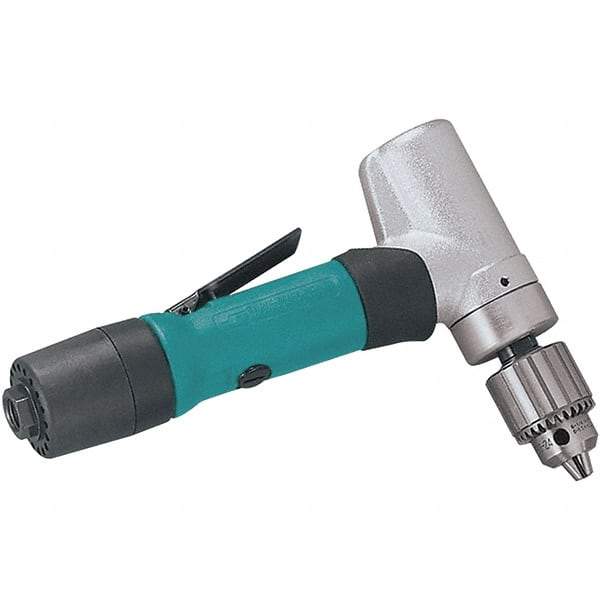 Dynabrade - 1/4" Keyed Chuck - Inline Handle, 5,000 RPM, 0.4 hp, 90 psi - A1 Tooling