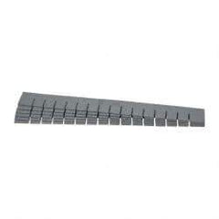 Quantum Storage - 22.4" Wide x 3" High, Gray Bin Divider - Use with DG93030 - A1 Tooling