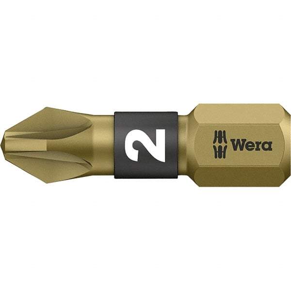 Wera - #3 Pozidriv Screwdriver Bit - 1" OAL - A1 Tooling