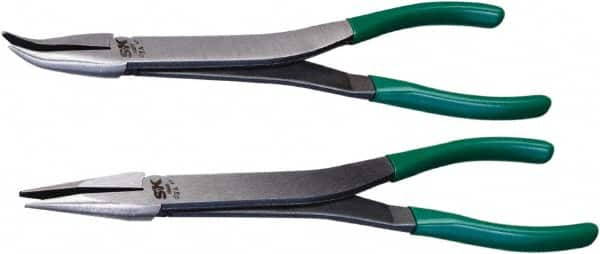 SK - 2 Piece Needle Nose Plier Set - Comes in Plastic Pouch - A1 Tooling