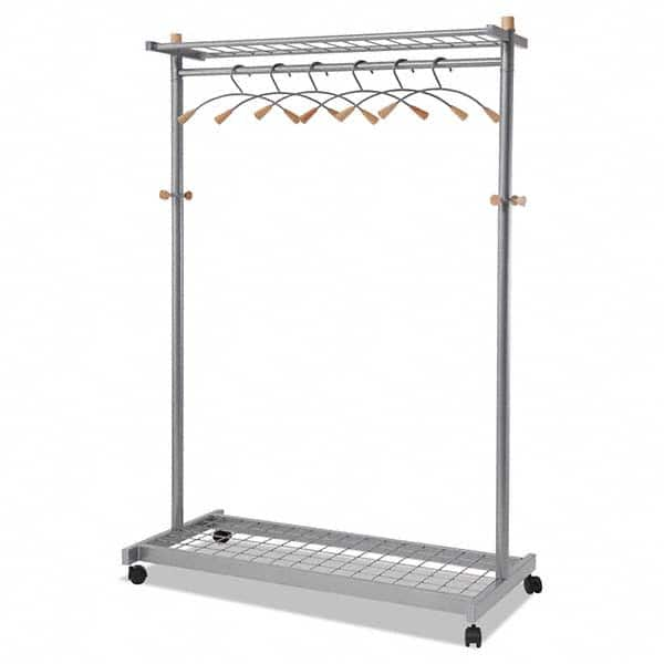 Alba - Coat Racks, Hooks & Shelving Type: Floor Rack Number of Hooks: 6 - A1 Tooling