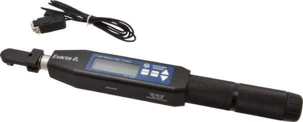 Sturtevant Richmont - 3/8" Drive, 60 to 300 In/Lb, Electronic Torque Wrench - 0.001 Ft/Lb Graduation, 14-1/2" OAL - A1 Tooling