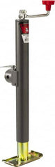 Bulldog - Round Swivel Topwind Jack - 5,000 Lb Load Capacity, 14.7 to 29.7" Service Height - A1 Tooling