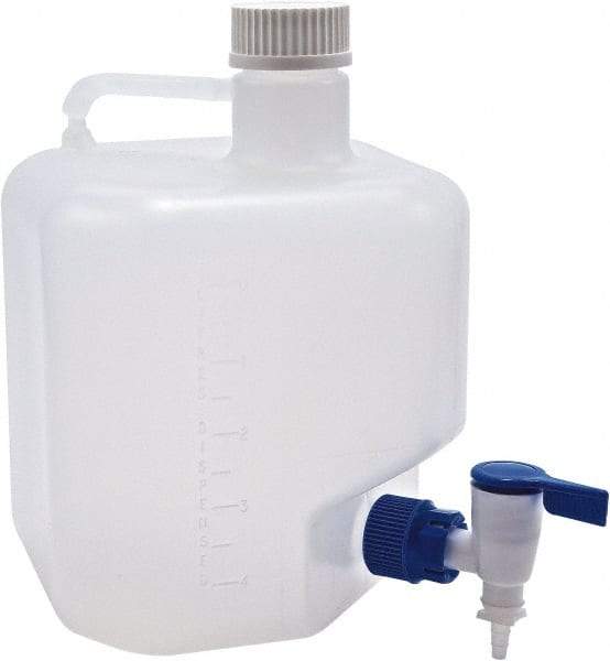 Dynalon Labware - 5 L Carboy - Polypropylene, Translucent, 10.6" High x 7-1/2" Diam, 45mm Cap - A1 Tooling