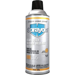 Sprayon - 16 Ounce Aerosol Can, Clear, Heavy-Duty Mold Release - Silicone Composition - A1 Tooling