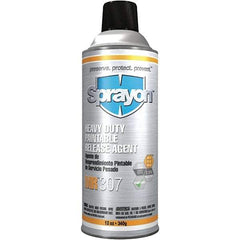 Sprayon - 16 Ounce Aerosol Can, Clear, Heavy-Duty Mold Release - Silicone Composition - A1 Tooling