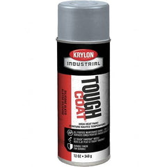 Sprayon - High Temp Aluminum (Color), Metallic, Acrylic Enamel Spray Paint - 15 to 20 Sq Ft per Can, 16 oz Container - A1 Tooling